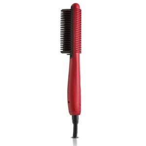 Multi-Purpose Ceramic Hair Brush in Red